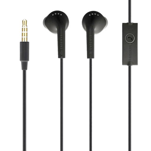 Originálne slúchadlá do uší Samsung EHS61ASFBE 3,5 mm jack mikrofón čierny