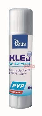 Tetis PVP lepiaca tyčinka 8g, bezfarebná