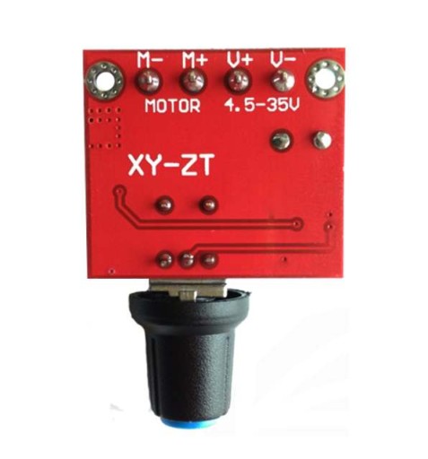 PWM REGULÁTOR RÝCHLOSTI MOTORA DC 5-29V 5A, NIE JE LED