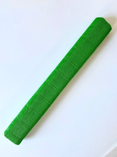 Krepový papier Taliansky krepový papier 180g (50cmx2,5m) ZELENÝ 563
