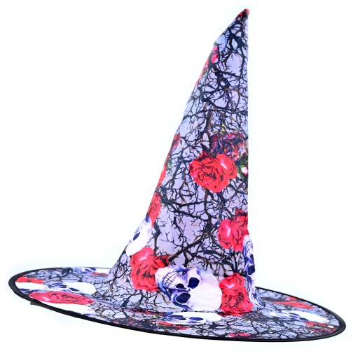 HALLOWEENSKÝ KLOBÚK ČARODEJNICA SA VYBAVUJE RÔZNYM DIZAJnom
