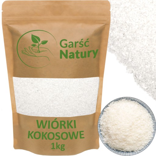 PRÍRODNÉ KOKOSOVÉ KRÁSLE 1kg chutné, bez konzervantov, 1kg kokos