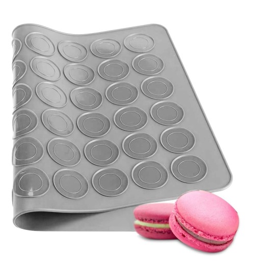 SILIKÓNOVÁ PODLOŽKA NA MACARON PUSH COOKIES 48 KS