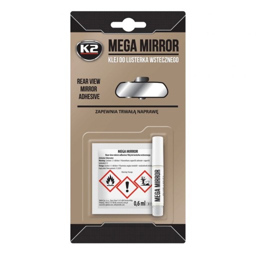 K2 Mega lepidlo na spätné zrkadlo 6ml