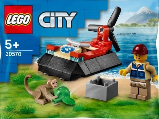 LEGO City Vznášadlo na záchranu zvierat 30570