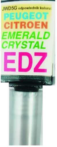 CITROEN EDZ EMERALD CRISTAL PAINT SCRATCH TOUCH