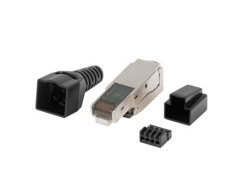 LANBERG Beznástrojová sieťová zástrčka RJ-45, kategória 6