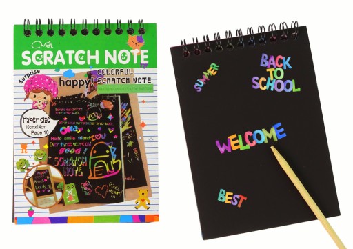 Scratch Game Notebook pre deti Green
