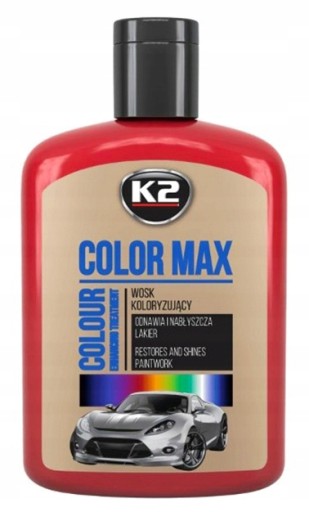 MAX FAREBNÝ VOSK 200 ML ČERVENÝ B4X85 K2 COL