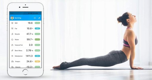 MODERNÁ CHYTRÁ KÚPEĽŇOVÁ VÁHA ANALYTICKÉHO SKLA 25v1 BLUETOOTH BATÉRIE