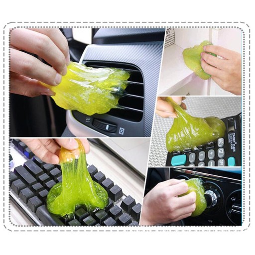 ELASTIN GEL NA ČISTENIE ROHOV KLÁVESNICE AUTOMOBILU SLIME GLUT GUMBER