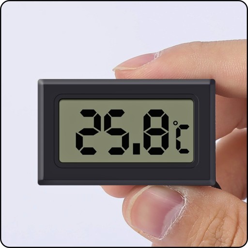 LCD TEPLOMERNÁ SONDA S ELEKTRONICKOU DIGITÁLNOU SONDOU PRE KÁBEL AKVÁRIOVEJ CHLADNIČKY