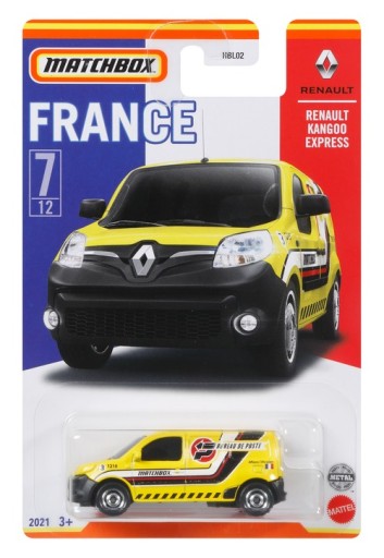 Matchbox Francúzsko Renault Kangoo Express HBL09