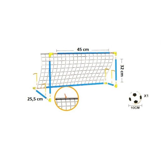 DETSKÝ FUTBALOVÁ BRANKA, ZÁHRADNÁ LOPTA + ČERPADLO