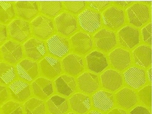 REFLEXNÁ PÁSKA SAMOLEPIACA NÁLEPKA ŽLTÁ FLUO VOŠTINA 10CM