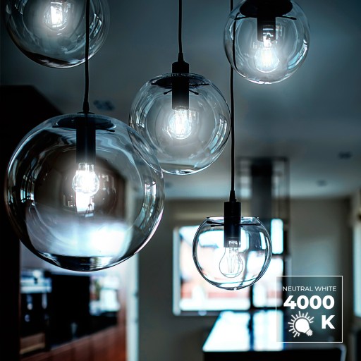 Vláknová LED žiarovka A60 5,9=60W E27 biela NW
