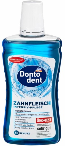 Dontodent Zahnfleisch Intensiv-Pflege ústna voda 500 ml