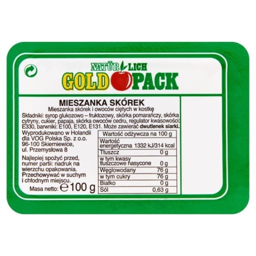 Goldpack Peel Mix 100g