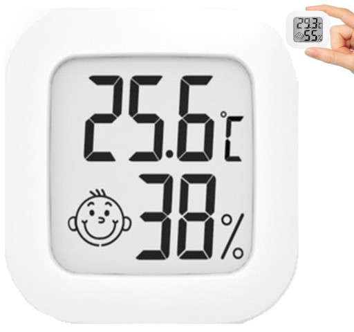 DIGITÁLNY TEPLOMER METEOSTANICA ELEKTRONICKÝ IZBOVÝ HYGROMETER