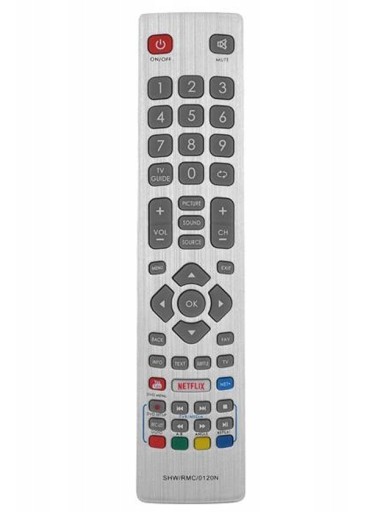DIAĽKOVÉ OVLÁDANIE pre LCD TV SHARP AQUOS SHW/RMC/0120N
