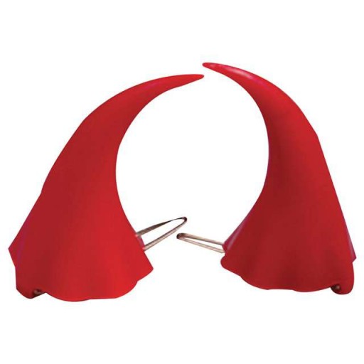 DEVIL HORNS spona do vlasov DEVIL outfit 2 ks