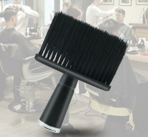 Kadernícka kefa na vlasy pork Barber Black