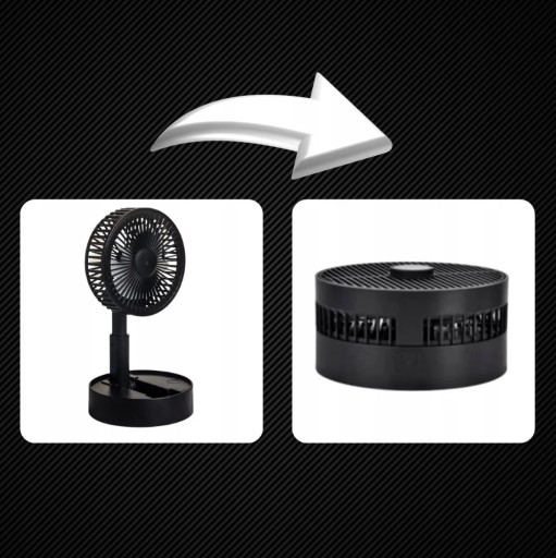 VÝKONNÝ STOJNÝ STOLNÝ VENTILÁTOR USB MINI