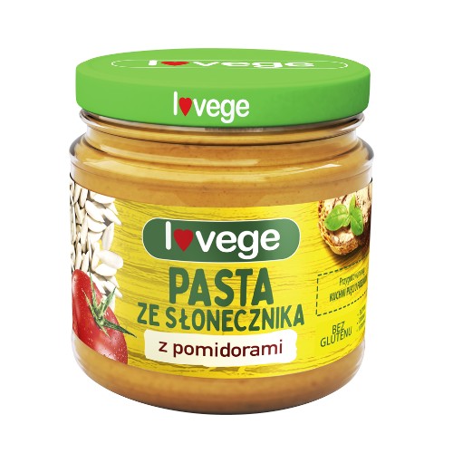 Slnečnicová pasta s paradajkami - Lovege - 175g