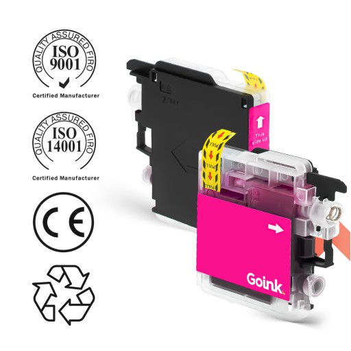 Atrament pre Brother DCP-J125 Magenta LC985M