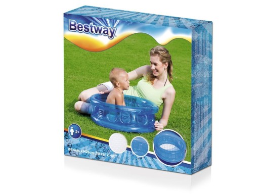 Bazénový bazénik pre deti, mäkké dno, Bestway 51112 modrý