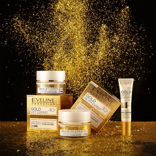 Očný krém Eveline Cosmetics Gold Revita Expert