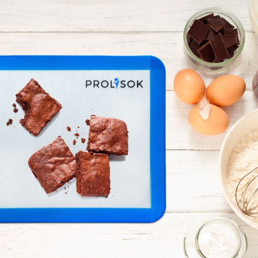 PROLISOK Nepriľnavé silikónové podložky na pečenie, 2 ks, 42 x 29,5 cm