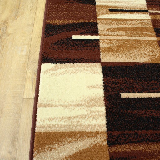 BOND BROWN koberec behúň 70 cm POLSKÝ VÝROBOK