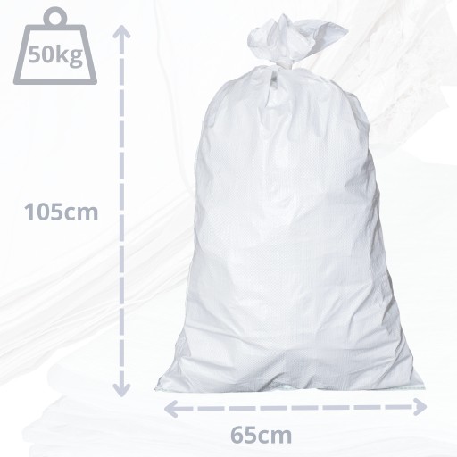 PP vrecia 50Kg 65x105 STRONG na Coal Grain 10 ks.