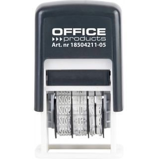 Dátumová pečiatka Office ISO Black Digital
