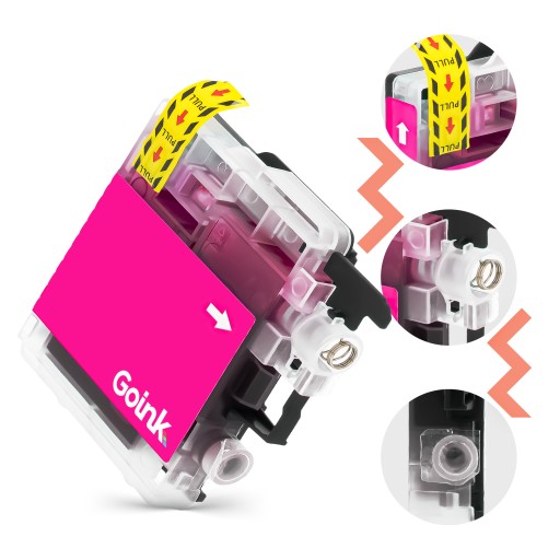 Atrament pre Brother DCP-J125 Magenta LC985M