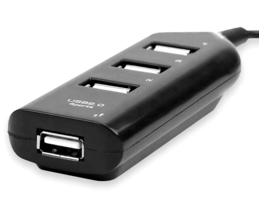 Hub Splitter USB 2.0 Splitter 4 porty