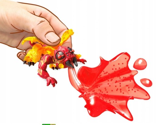 Mega Bloks SPITTERS MINI BESTIA Sliz 5+