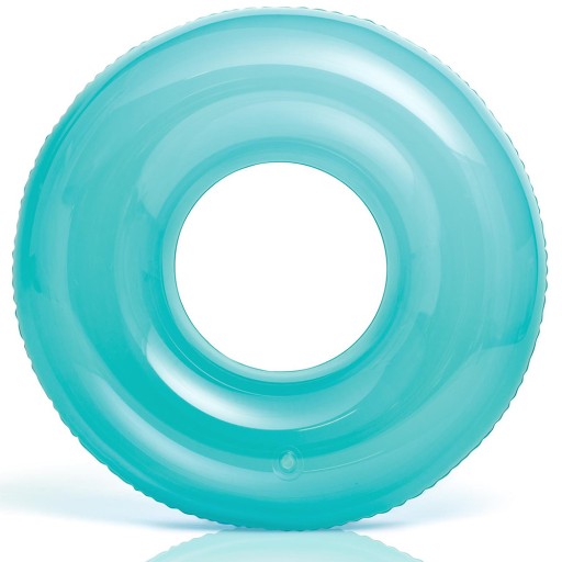 PLAVKOVÉ KOLIESKO TRANSPARENTNÉ INTEX 76 CM 2 FARBY 59260