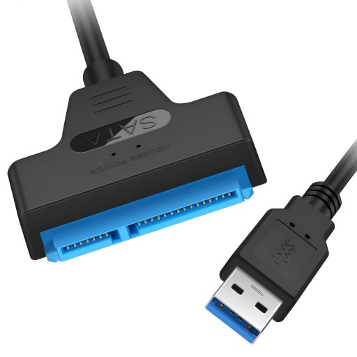 ADAPTÉR USB 3.0 NA SATA 2.5 PRE HDD SSD KONVERTOR KÁBLOVÝ ADAPTÉR