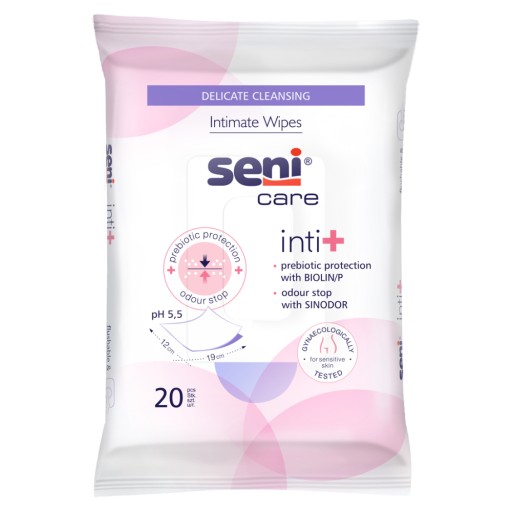 Seni Inti+ obrúsky na intímnu hygienu 20 ks.