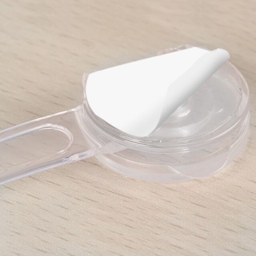 Ochranné skrinky Prémiový silikónový zámok zásuvky, priehľadný, 2 ks