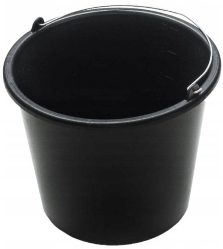 Stavebné vedro pre domácnosť na vodu do malty, 5 litrov