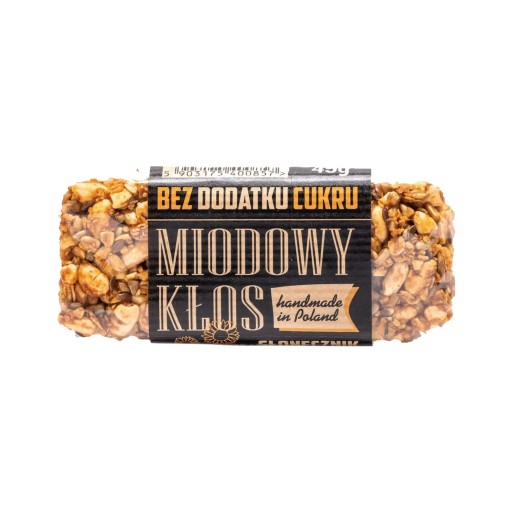 Medové klasy bez cukru so slnečnicou 45g Łysoń