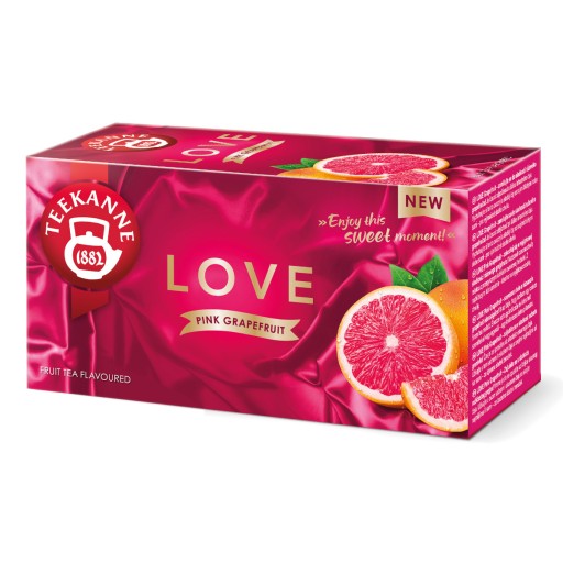 Teekanne Love Pink Grapefruit čaj 20 vrecúšok