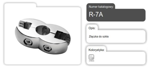 OBOJSTRANNÝ SKLENENÝ KONEKTOR, MATNÁ ČIERNA R-7A/CZ AMIX