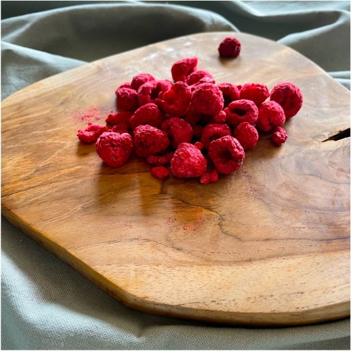 RASPBERRY Lyofilizované 100% CELÉ ovocie 25g HiFOOD