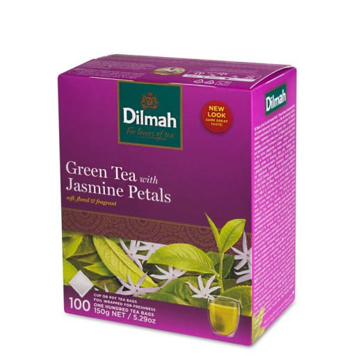 Dilmah Green Jasmine zelený čaj Ex100 bez prísad