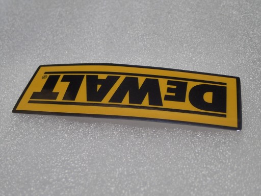 DEWALT NÁLEPKA DEWALT DE WALT NÁRADIE NÁRADIE 10,4 x 3,6 cm