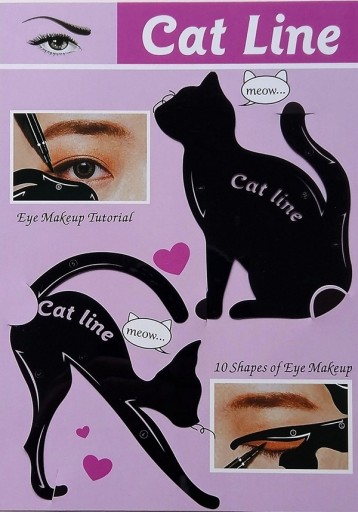 Šablóna na líčenie CAT LINE Linky CAT EYE